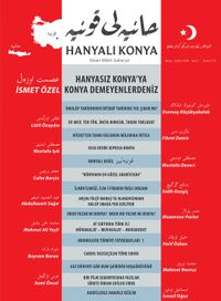Hanyalı Konya Yıl :1 Sayı:1