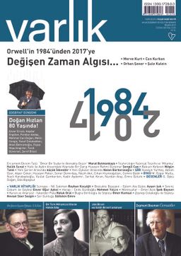 Varlık Aylık Edebiyat ve Kültür Dergisi Nisan 2017