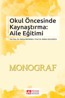 Okul Öncesinde Kaynaştırma : Aile Eğitim - Prof. Dr. Bülbin Sucuoğlu