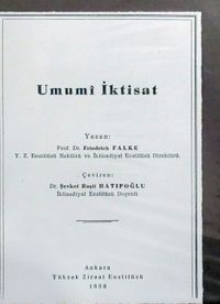 Umumi İktisat (4-G-3)3 CİLT BİR ARADA