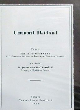 Umumi İktisat (4-G-3)3 CİLT BİR ARADA