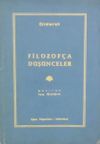 Filozof&ccedil;a D&uuml;ş&uuml;nceler (4-F-11)