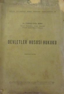 Devletler Hususi Hukuku (4-G-1)