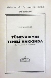 Tümevarımın Temeli Hakkında (1-E-88)