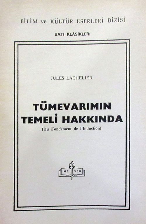 Tümevarımın Temeli Hakkında (1-E-88)