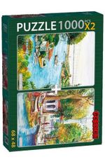 Anadolu Sahili-Kanlıca 2x1000 Parça Puzzle Takım