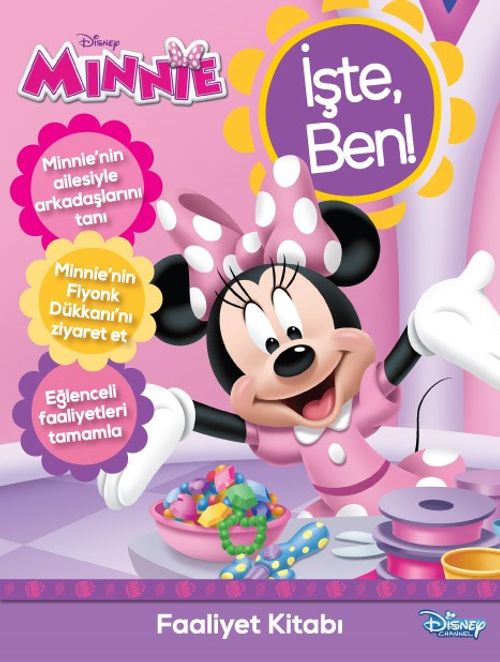 Disney Minnie İşte Ben Faaliyet Kitabı