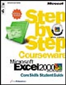 Microsoft  Excel 2000 Step by Step Courseware Core Skills Color Class Pack