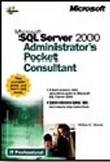 Microsoft  SQL Server  2000 Administrator's Pocket Consultant