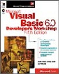Microsoft  Visual Basic  6.0 Developer's Workshop, Fifth Edition