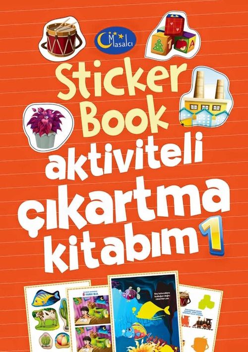 Sticker Book Aktiviteli Çıkartma Kitabım 1