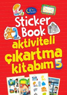 Sticker Book Aktiviteli Çıkartma Kitabım 5