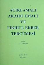 Fıkh-ul Ekber ve Şerhül Emali Tercümesi