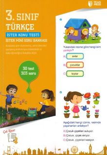 3. Sınıf Türkçe Yaprak Test Çek Kopar