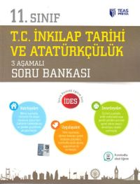 11. Sınıf T.C. İnkılap Tarihi ve Atatürkçülük 3 Aşamalı Soru Bankası