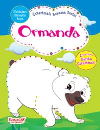 Ormanda / Çıkartmalı Boyama Serisi