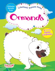 Ormanda / Çıkartmalı Boyama Serisi