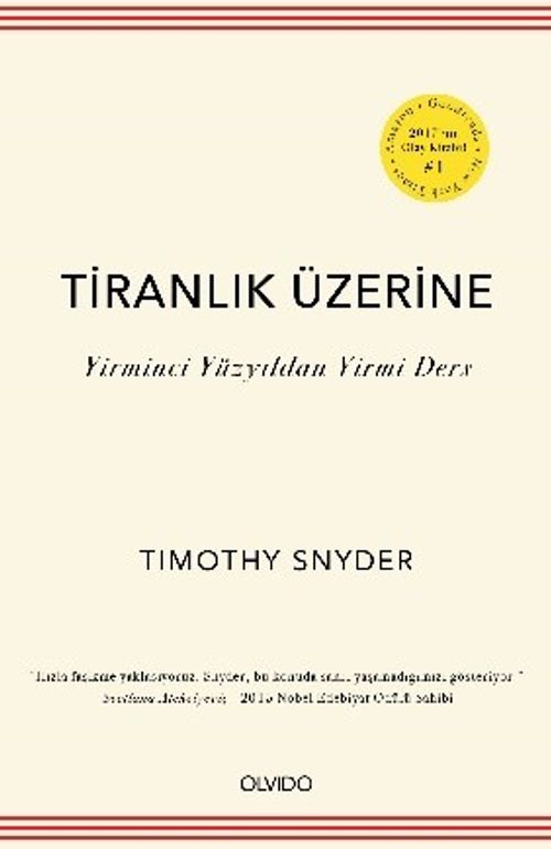 Tiranlık Üzerine & Yirminci Yüzyıldan Yirmi Ders 