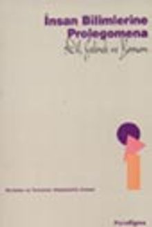 İnsan Bilimlerine Prolegomena