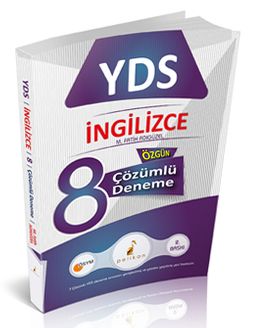 YDS Özgün 8 Çözümlü Deneme