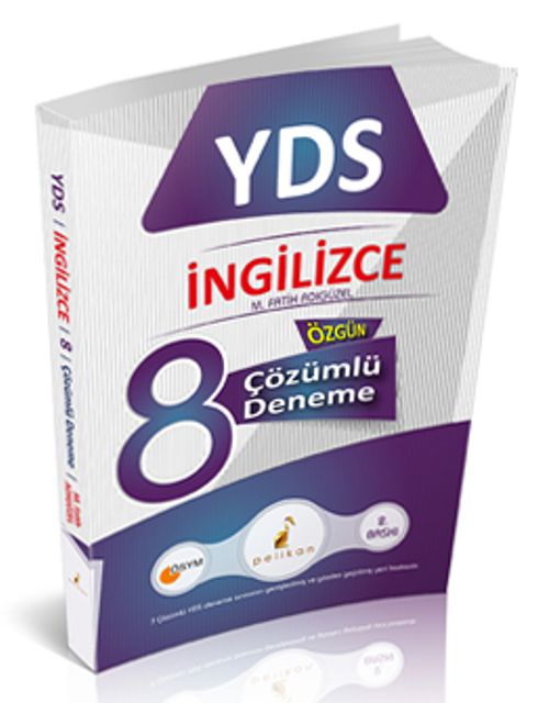 YDS Özgün 8 Çözümlü Deneme