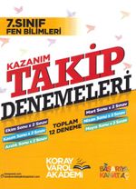 7. Sınıf Fen Bilimleri Kazanım Takip Denemeleri 
