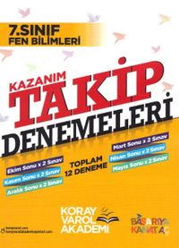 7. Sınıf Fen Bilimleri Kazanım Takip Denemeleri 