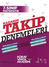 7. Sınıf Matematik Kazanım Takip Denemeleri