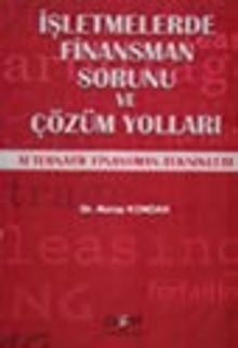 İşletmelerde Finansman Sorunu ve Çözüm Yolları