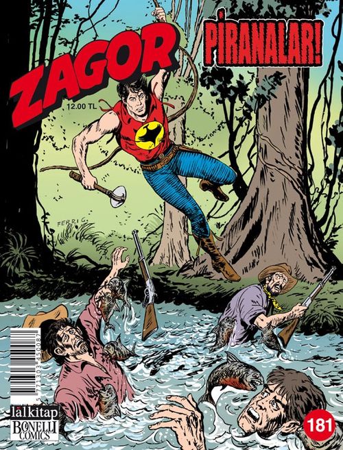 Zagor Sayı: 181 Piranalar!