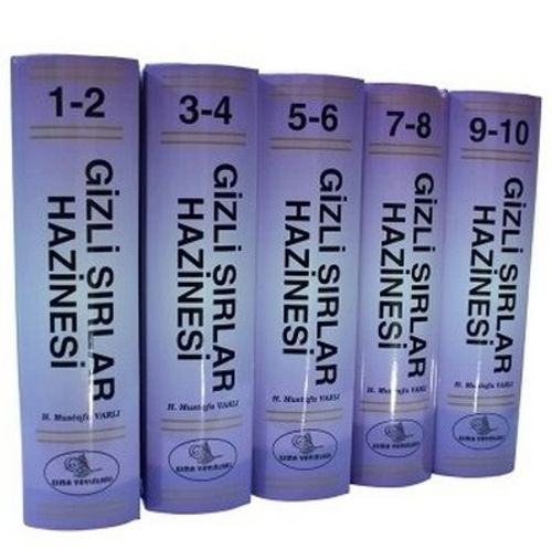 Gizli Sırlar Haiznesi  (5 Kitap 10 Cilt) & Remil Usul-ü Havvas Sırrı'l-Esrar
