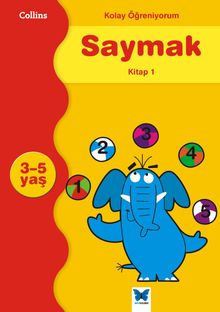 Collins Kolay Öğreniyorum / Saymak Kitap 1 (3-5 Yaş)