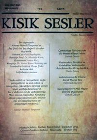 Kısık Sesler Dergisi Sayı:9 Nisan-Mayıs 2017
