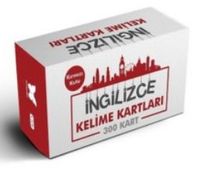 İngilizce Kelime Öğreten Kartlar 3. Kutu Kırmızı (Kırmızı Kutu)