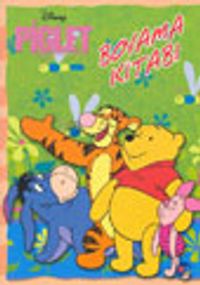 Piglet Boyama Kitabı Yeşil