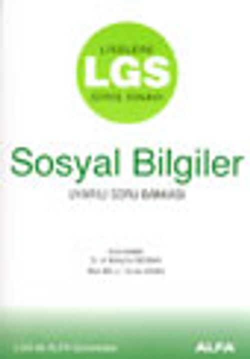 LGS Giriş Sınavı Sosyal Bilgiler Uyarılı Soru Bankası