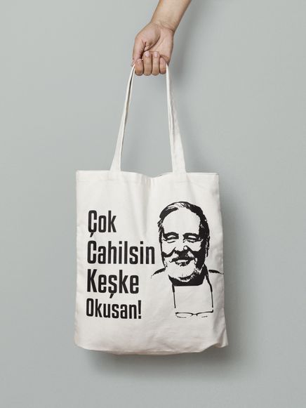 Çok Cahilsin Keşke Okusan! (Bez Çanta)