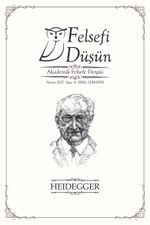Felsefi Düşün Akademik Felsefe Dergisi Sayı:8 - Heidegger