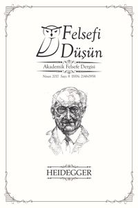 Felsefi Düşün Akademik Felsefe Dergisi Sayı:8 - Heidegger