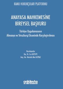 Anayasa Mahkemesine Bireysel Başvuru