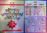Eğitim Destekçisi Puzzle - İlköğretim 5. Sınıf Eğitim Serisi 1 / Konu: Besin Gurupları