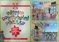 Eğitim Destekçisi Puzzle - İlköğretim 2. Sınıf Eğitim Serisi 5 / Konu: Okulum