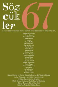 Sözcükler İki Aylık Edebiyat Dergisi Sayı:67 Mayıs-Haziran 2017