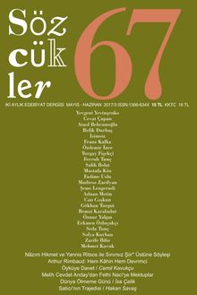 Sözcükler İki Aylık Edebiyat Dergisi Sayı:67 Mayıs-Haziran 2017