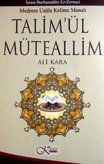 Talim'ül Müteallim & Medrese Usulü Kelime Manalı (Karton Kapak)