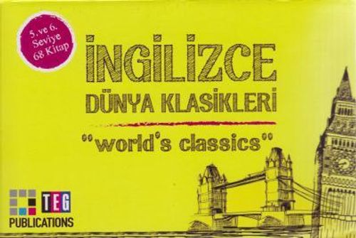 İngilizce Dünya Klasikleri / 5. ve 6. Seviye 68 Kitap