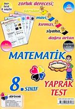 8. Sınıf Matematik Yaprak Test