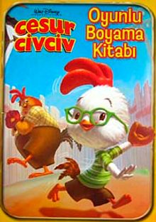 Cesur Civciv Oyunlu Boyama Kitabı