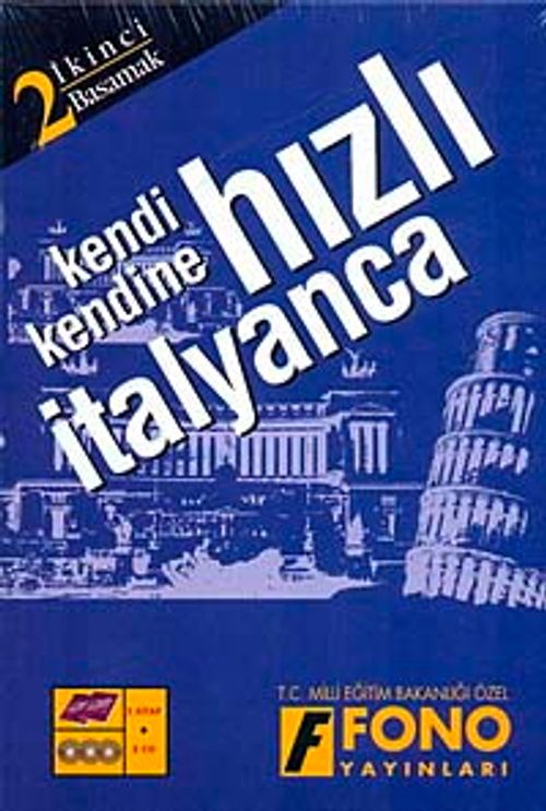 Kendi Kendine Hızlı İtalyanca-2.Basamak (2 Kitap+3 CD)