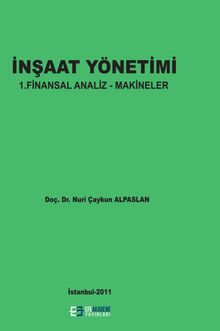 İnşaat Yönetimi & 1. Finansal Analiz- Makineler